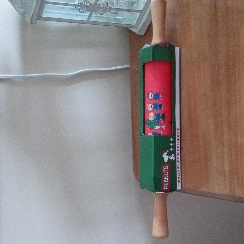 Christmas Snoopy rolling pin